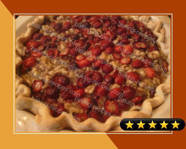 Maple-Walnut Cranberry Pie recipe