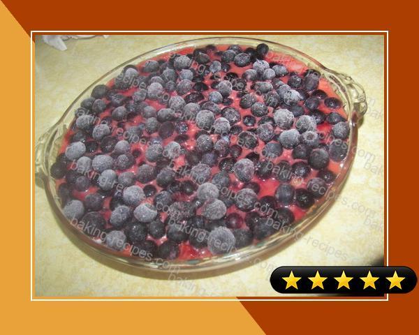 Red White and Blueberry Pie recipe