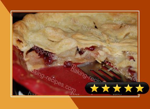 Maple, Apple, Cranberry Pie recipe