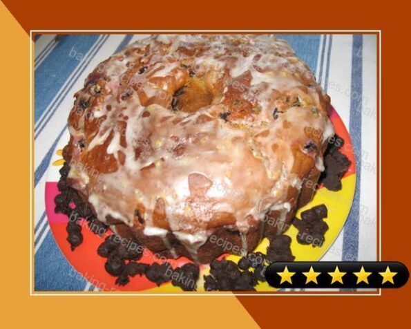 Blueberry Pound Cake recipe