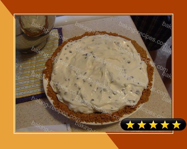 Chocolate Chip Cheesecake Pie recipe