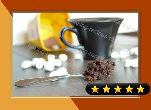 Flourless Emergency Chocolate Mug Cake recipe