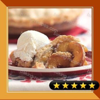 Summer Peach Pie with Vanilla and Cardamom recipe