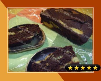 Fast, Flourless Marble Chocolate Cake made from Okara recipe