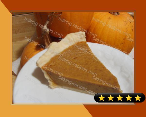 Pumpkin Applesauce Pie recipe