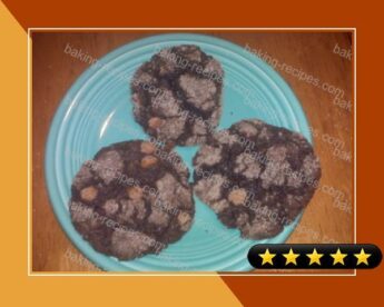 Chunky Chocolate Cake Mix Cookies recipe