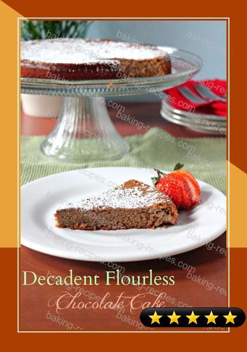 Decadent Flourless Chocolate Cake recipe