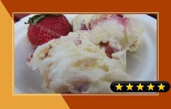 Strawberry Custard Cake recipe