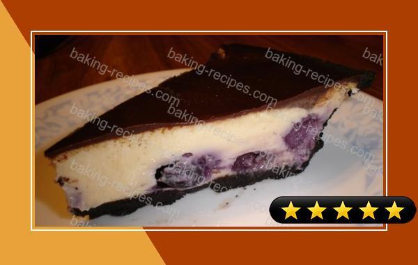 Chocolate Raspberry Cheese Pie recipe