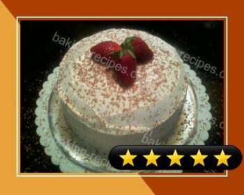 Chocolate Smothered Strawberries Cake recipe