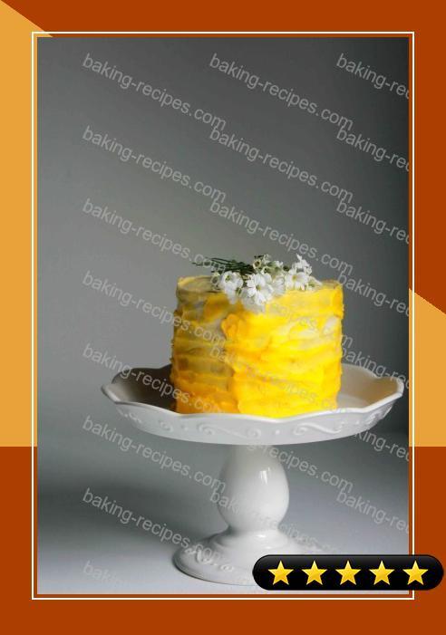 Lemon Ombre Cake recipe