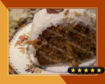 Honey Pecan Carrot Cake recipe