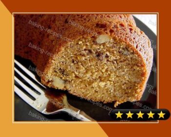 Orange Graham Cracker Bundt Cake recipe