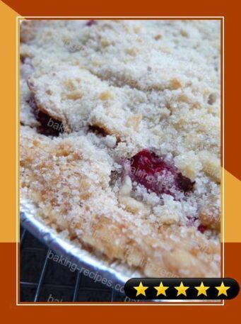 The Simplest Cranberry-Apple Crumb Pie recipe