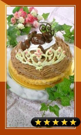 Chocolate Tiaras for Cakes recipe