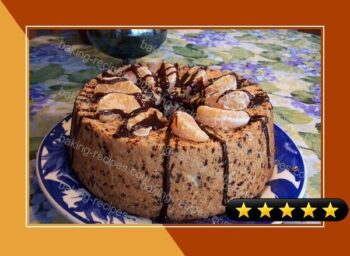 Paul Newman's Chocolate - Orange Angel Food Cake recipe