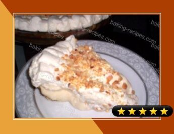 Banana Cream Pie in Almond Crust recipe