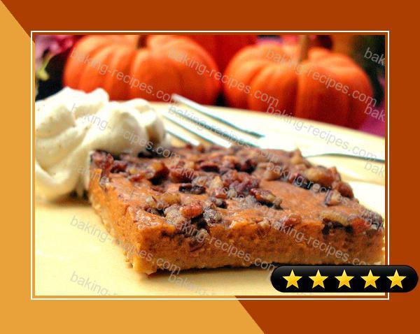 Pumpkin Pie Squares recipe