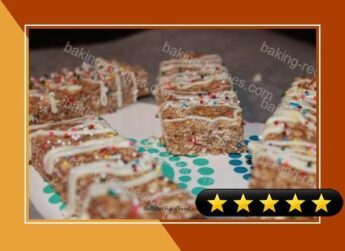 Funfetti Cake Mix Granola Bars recipe