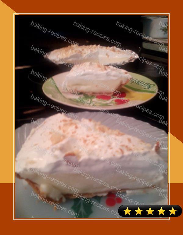 Sunshine's white chocolate cream pie recipe