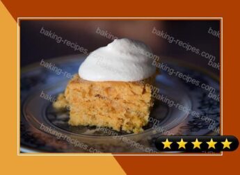 Pumpkin Cake with Whiskey Whipped Cream recipe