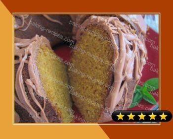 Pumpkin Bundt Cake With Chocolate Glaze recipe