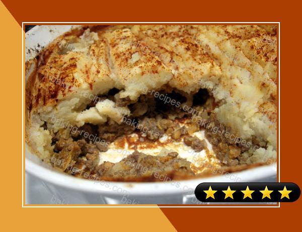 Cottage Pie With a Bit of Zing recipe
