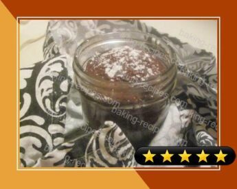 Chocolate Pudding Cake in a Jar recipe