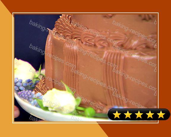 Tiered Chocolate Buttercream Cake recipe
