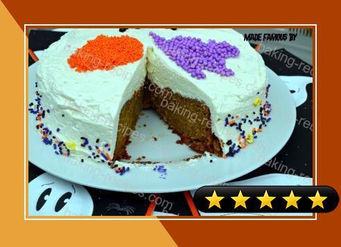 Vanilla White Chocolate Chip Pumpkin Cake recipe