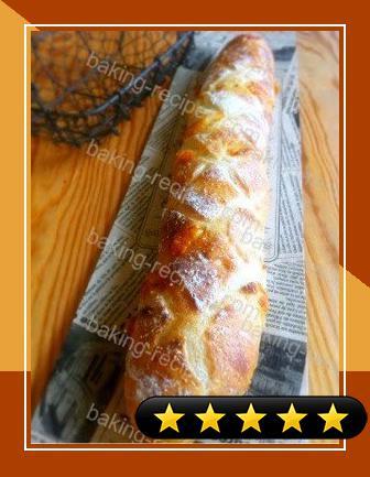 Fromage Baguette with Homemade Natural Leaven recipe