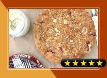 Rhubarb Almond Crumb Cake recipe