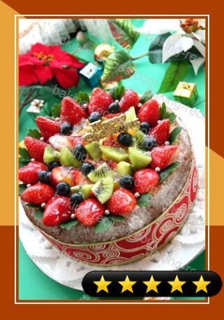 Christmas Fruit Tiramisu Cake recipe