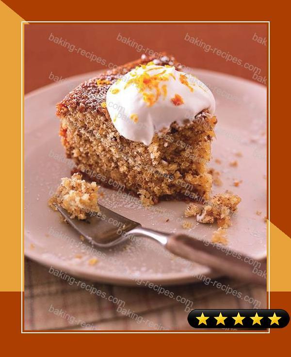 Walnut-Orange Cake recipe
