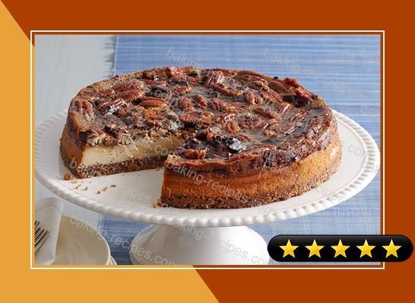 Chocolate-Pecan Pie Cheesecake recipe