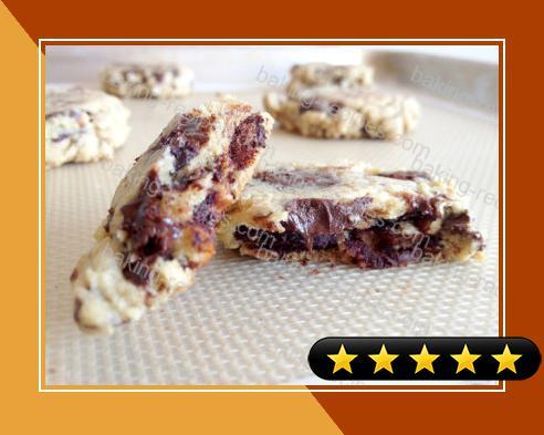 Chocolate Chip Cookies with Chocolate-Covered Pretzel Pieces recipe