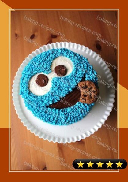 Cookie Monster Cake recipe