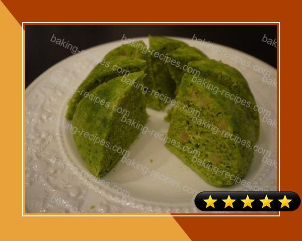Microwaved Komatsuna and Apple Dome Cake recipe