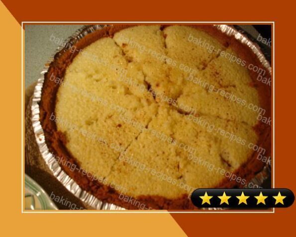 Buttermilk Pie With Gingersnap Crumb Crust recipe