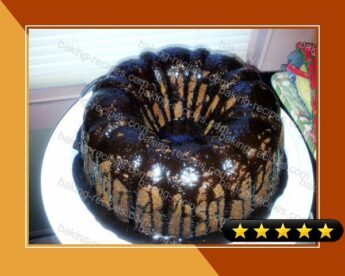 Peanut Butter Cake with Chocolate Ganache Icing recipe
