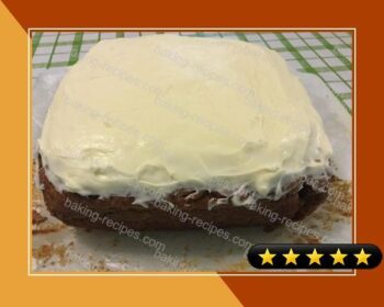 Spiced Carrot Cake with Cream Cheese Frosting recipe