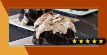 Flourless Chocolate-Pecan Cakes recipe
