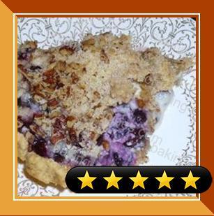 True Blue Custard Crunch Pie recipe