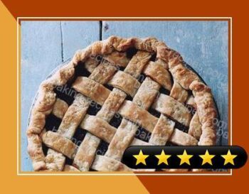 Pear-Cranberry Mincemeat Lattice Pie recipe