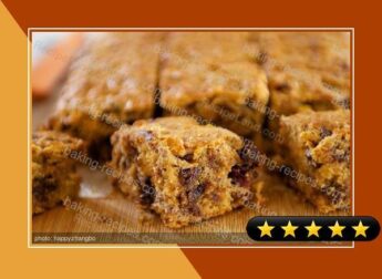 Applesauce Peanut Butter, Chocolate and Dried Fruit Coffee Cake recipe