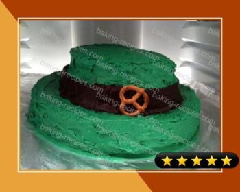 Leprechaun Hat Cake recipe
