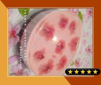 Cherry Blossom Mousse Cake recipe