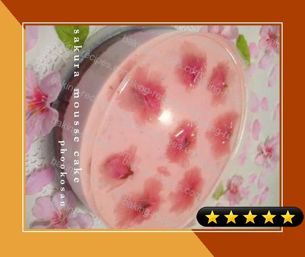 Cherry Blossom Mousse Cake recipe