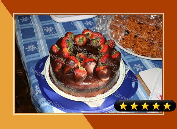 Chocolate Covered Strawberry Cake recipe