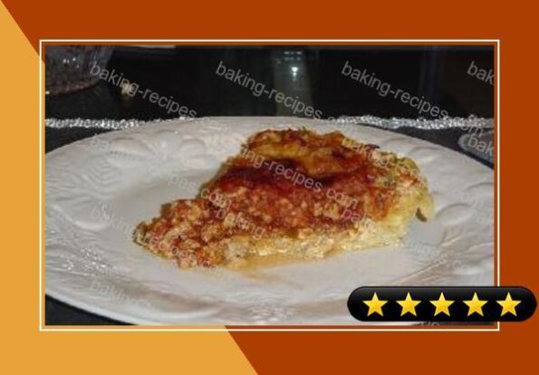 Turkey-Pasta Pie recipe